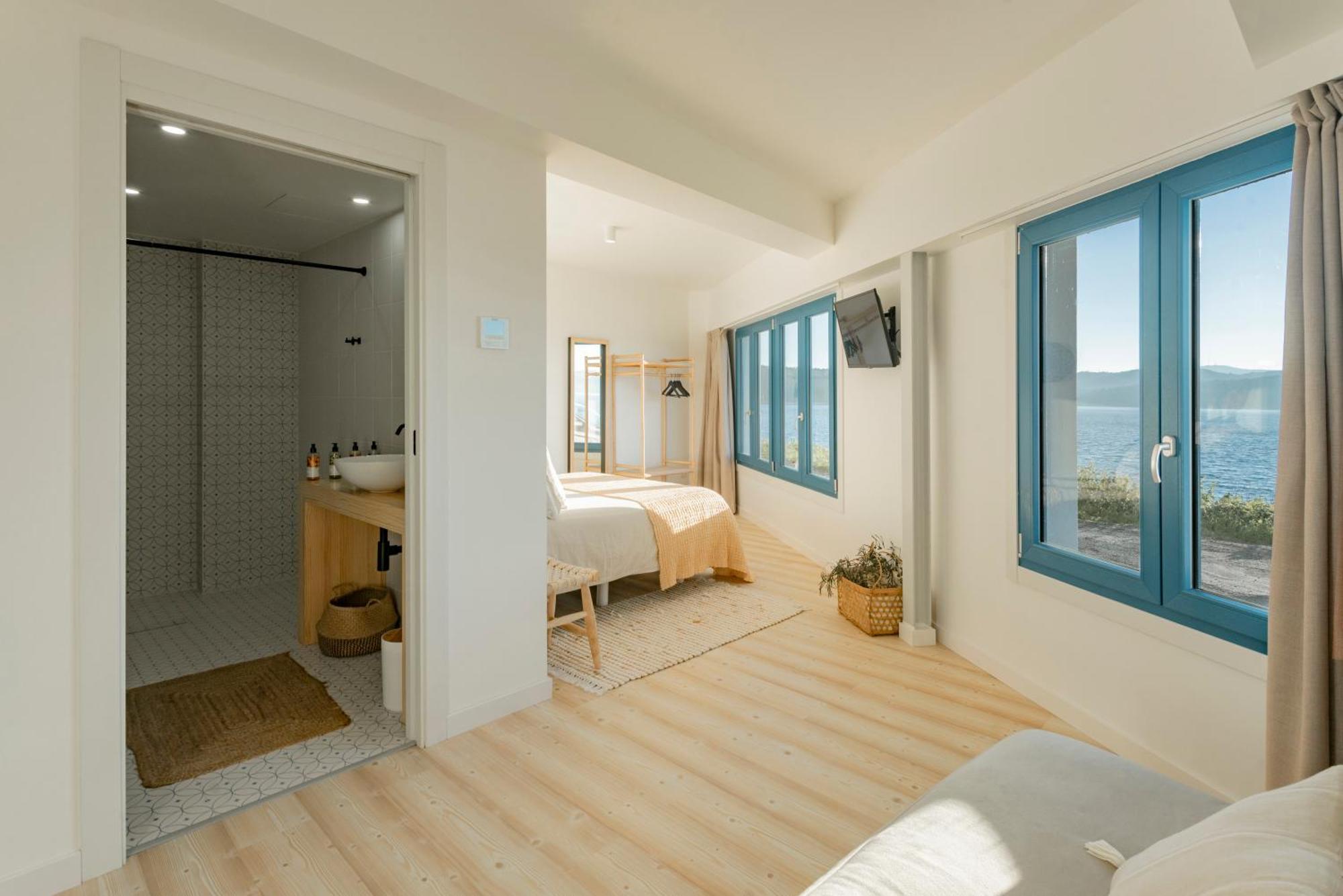 Hotel O mar de preciosa Camariñas Habitación foto