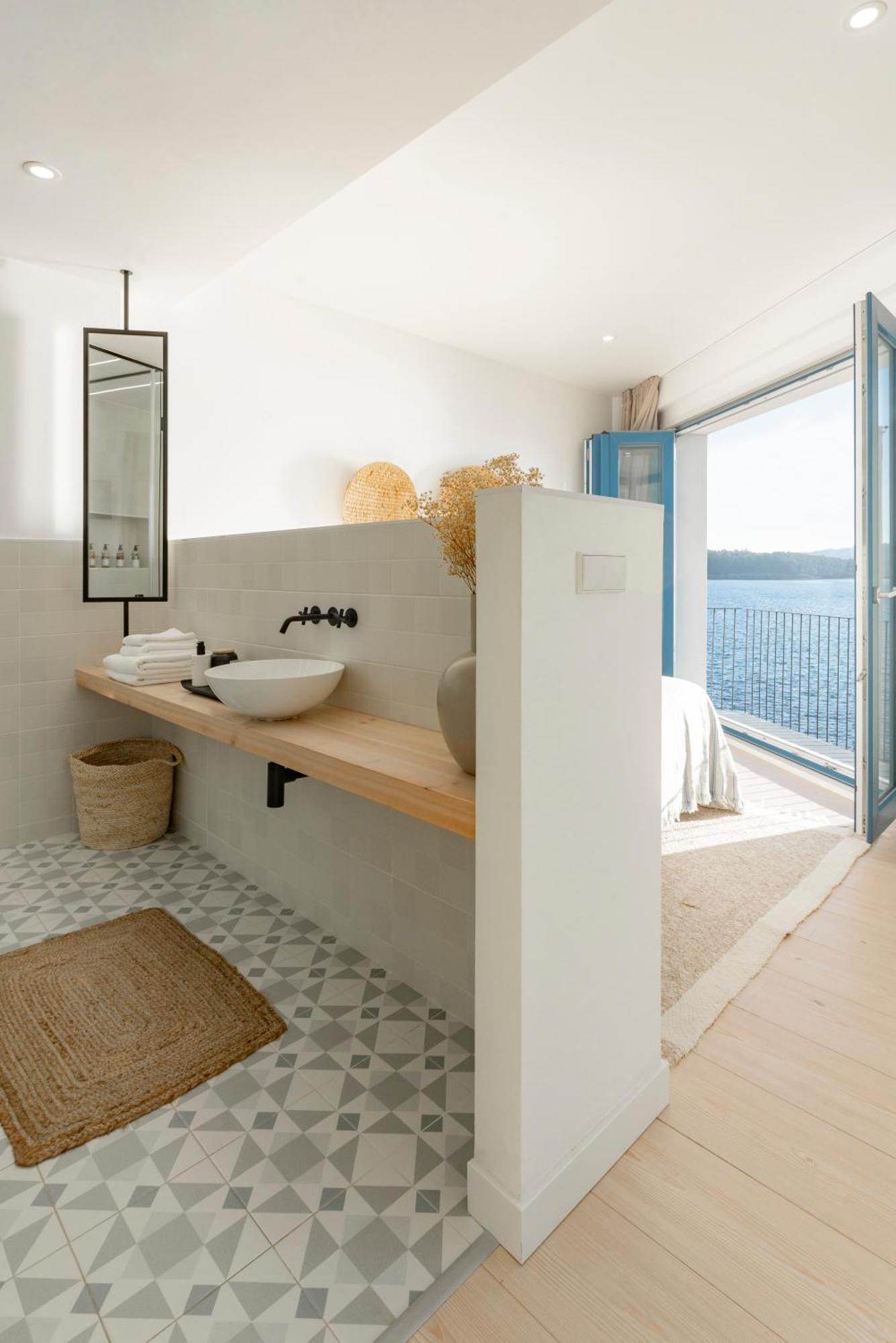 Hotel O mar de preciosa Camariñas Habitación foto
